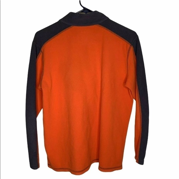 Ll Bean Boys Fleece Pullover Jacket Size 18 - Picture 4 of 4